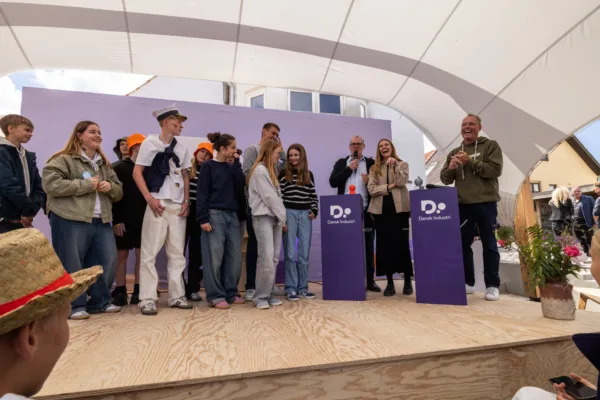 Young people design the future, at Folkemoedet, DK June 2024. Credit: Joshua Tree