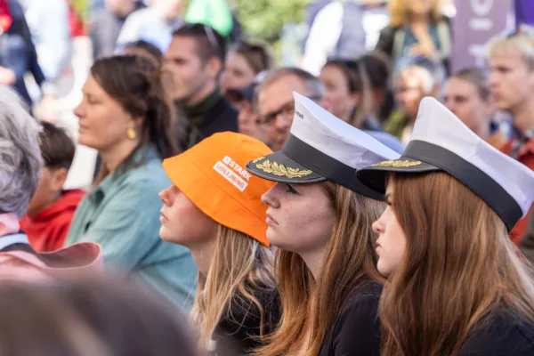 Young people design the future, at Folkemoedet, DK June 2024. Credit: Joshua Tree