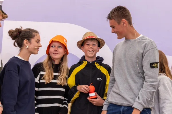 Young people design the future, at Folkemoedet, DK June 2024. Credit: Joshua Tree