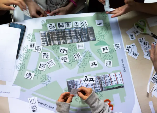 Workshop for school kids in September 2023. Photo: Benjamin Hesselholdt