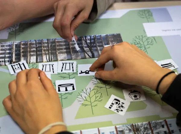 Workshop for school kids in September 2023. Photo: Benjamin Hesselholdt