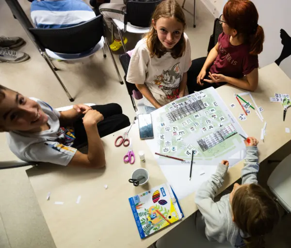 Workshop for school kids in September 2023. Photo: Benjamin Hesselholdt