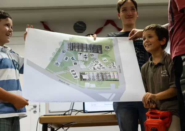 Workshop for school kids in September 2023. Photo: Benjamin Hesselholdt
